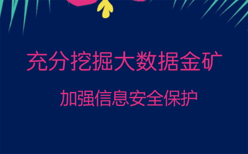 充分挖掘大數(shù)據(jù)金礦 加強信息安全保護(hù)