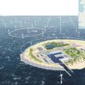 航空母艦駕到！北海風(fēng)電樞紐島全接觸