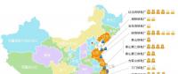 中國大陸運營和在建核電分布圖、大數(shù)據(jù)（截至20180224）