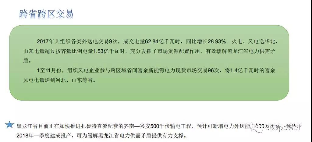 干貨！東北、西北區(qū)域2017售電市場情況