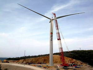 上海電力首個歐洲風(fēng)電項目順利完成首臺風(fēng)機(jī)吊裝