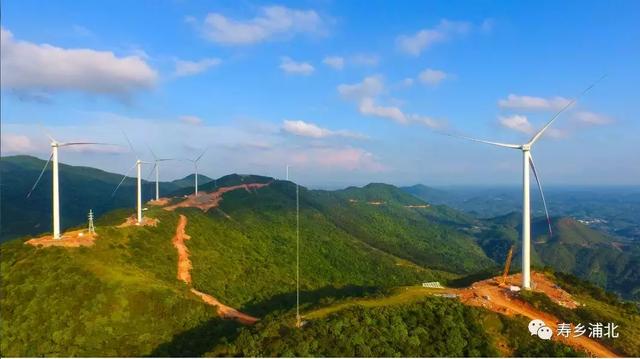 好一個(gè)龐然大物！欽州這個(gè)風(fēng)電站建成這樣啦！