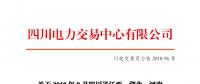 四川2018年9月四川送江西、湖北、河南月內省間外送交易結果