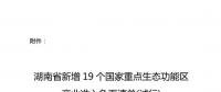 湖南省發(fā)布《湖南省新增19個(gè)國家重點(diǎn)生態(tài)功能區(qū)產(chǎn)業(yè)準(zhǔn)入負(fù)面清單(試行)》對(duì)水力發(fā)電、風(fēng)力發(fā)電、太陽能發(fā)電等嚴(yán)格管控