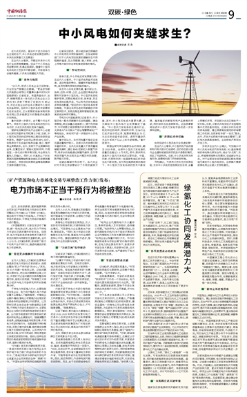 《礦產(chǎn)資源和電力市場化交易專項整治工作方案》發(fā)布：電力市場不正當干預(yù)行為將被整治